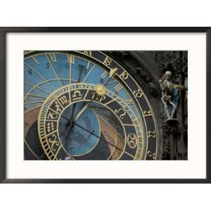 Astronomical Clock on Old Town Hall, Prague, Czech Republic 