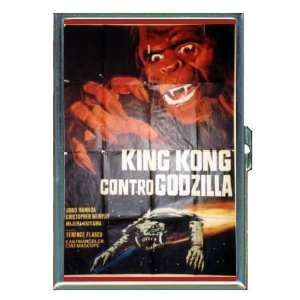 King Kong vs. Godzilla 1962 ID Holder, Cigarette Case or Wallet: MADE 
