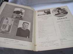 Vintage 1929 Southern California v Notre Dame Football Program Book 