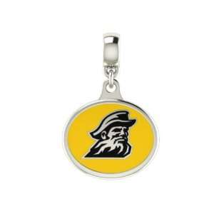 Appalachian State Mountaineers Collegiate Drop Charm Fits Most Pandora 