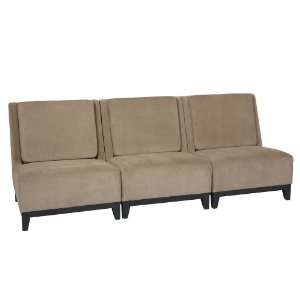 Office Star Merge Modular Armless Sofa: Office Products