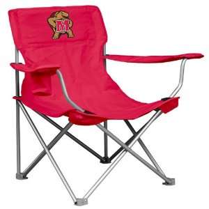  Maryland Terrapins Canvas Logo Chair: Sports & Outdoors