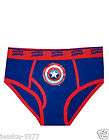 MARVEL COMICS Mens Underwear Captin America BRIEFS Super Hero S 28 30
