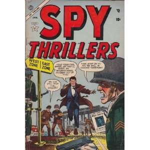  Comics   Spy Thrillers #2 Comic Book (Jan 1955) Very Good 