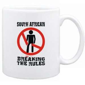  New  South African Breaking The Rules  South Africa Mug 