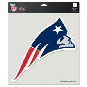 New England Patriots Official Logo Color Die Cut Decal:  