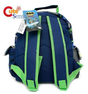 Batman Backpack School Bag Small Medium 12in Two Face  