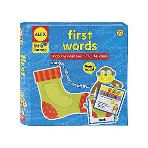    Alex Toys Touch & Feel Cards: First Words ALX1434: Toys & Games