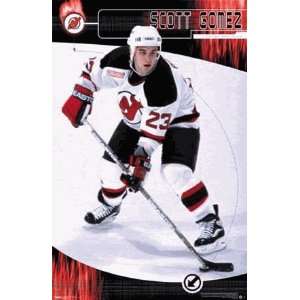Scott Gomez, NHL New Jersey Devils Poster  Sports 