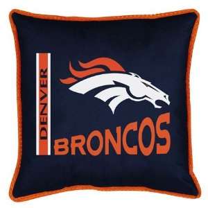  Denver Broncos Sidelines Toss Pillow