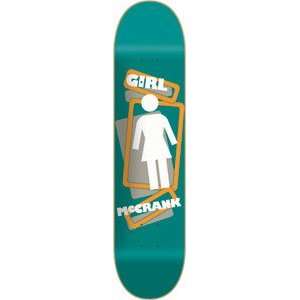 Girl Mccrank Scrambled Og Skateboard Deck 7.81  Sports 