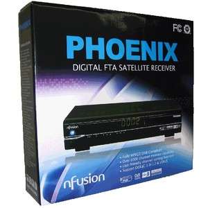 NEW NFUSION PHOENIX SD FTA RECEIVER w/ iPVR SUPPORT  