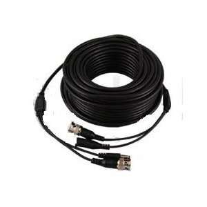   100Feet Siamese Cable Bnc/Power Connectors Black Retail Electronics