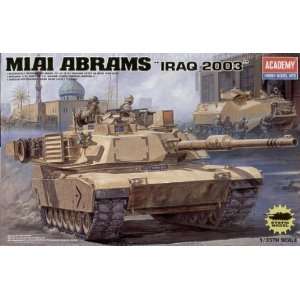  M1 A1 Abrams US Army Tank Iraq 1 35 Academy: Toys & Games