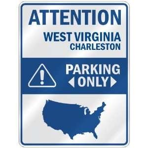   CHARLESTON PARKING ONLY  PARKING SIGN USA CITY WEST VIRGINIA Home
