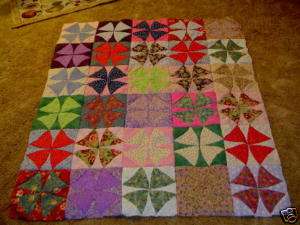 Plastic Templates   Spinning Wheels quilt  
