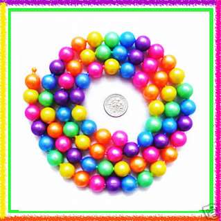 FEET of LARGE Bright PEARL Pop Beads HOURS OF FUN  