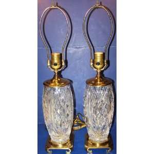  Waterford Crystal Lamps 