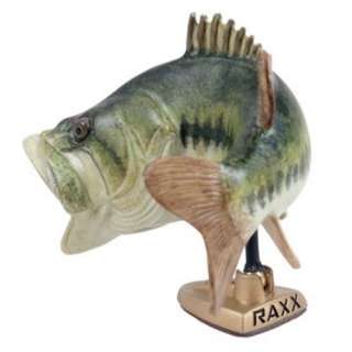 New SPG Big Rack   Miniature Trophy Mount Large Mouth Bass Raxx 