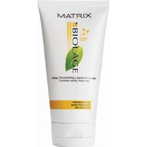  BIOLAGE by Matrix DEEP SMOOTHING LEAVE IN CREAM 5.1 OZ for 