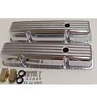Billet Specialties Small block Chevy Tall Flamed Valve Covers
