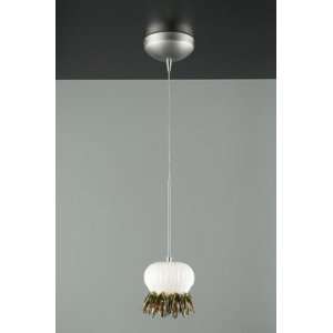  Plc contemporary lighting   pendants   jelly fish in amber 