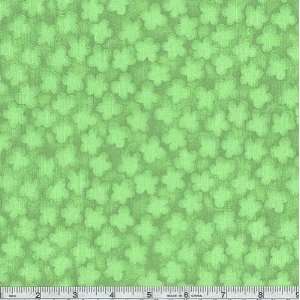  45 Wide Charlottes Garden Flower Lime Fabric By The 