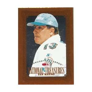   Donruss Preferred #129 Dan Marino National Treasures 