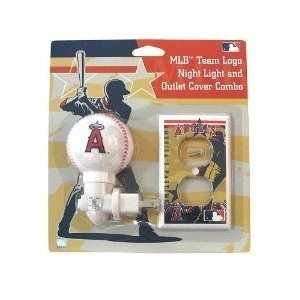   Angels Of Anaheim Night Light and Outlet Cover Set: Sports & Outdoors
