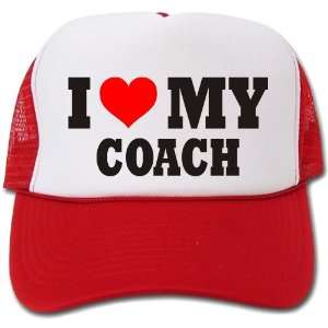  I Love My Coach hat / cap 