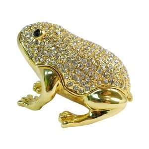  Bedazzled Frog Collectible Trinket Jewelry Box: Home 