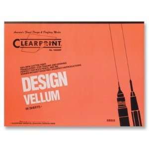  Clearprint 10001416 Vellum Pad, 50 Sheets, Acid free, 11 