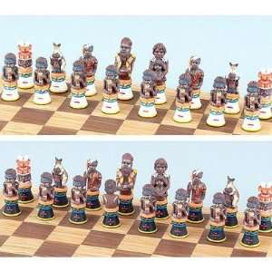  Aborigines Theme Chessmen Toys & Games