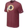 Nike NFL Oversized Logo T Shirt   Mens   Redskins   Maroon / Gold