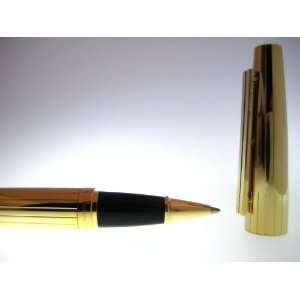   Dupont Rollerball Pen Gold Plated Ellipsis 472000