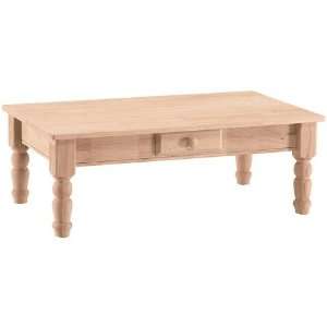  International Concepts Traditional Coffee Table
