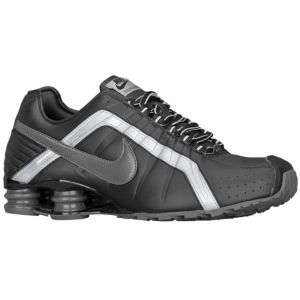 Nike Shox Junior   Mens   Running   Shoes   Black/Black/Metallic 