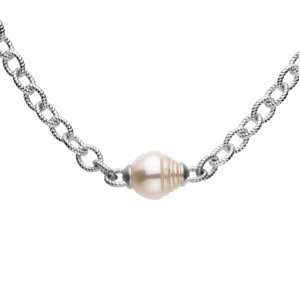 00 MM and 17 inch   18 inch Freshwater Cultured Circle Pearl Necklace 