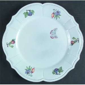  Niderviller (France) Verger Royal Dinner Plate, Fine China 