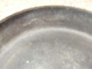   11 HEAT RING CAST IRON SKILLET WELL SEASONED USED ANTIQUE OLD  
