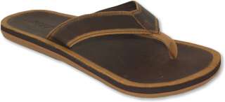 REEF Skyver Sandal in Brown Bronze Leather  Reef Sandal  