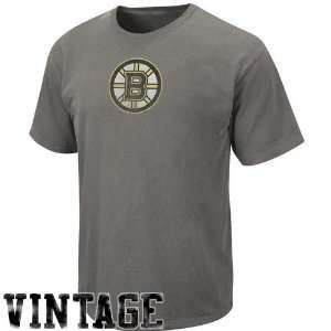  Boston Bruins Shirts : Majestic Boston Bruins Charcoal Big Time 