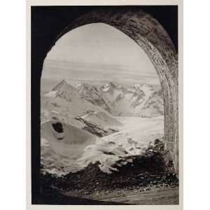  1927 Col de Lautaret Mountain Pass French Alps France 