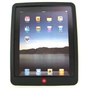  iPad Silicon Case Protector   Black Electronics
