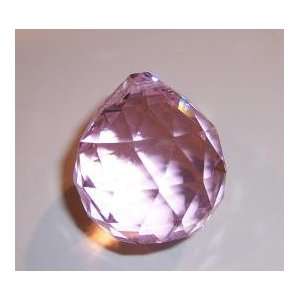  20mm Pink Crystal Ball Prisms 