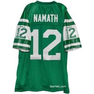  New York Jets Joe Namath Throwback Jerseys (3X thru 5X 