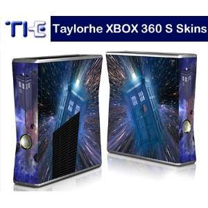  Taylorhe Skins Xbox Slim Decal/ tardis Video Games