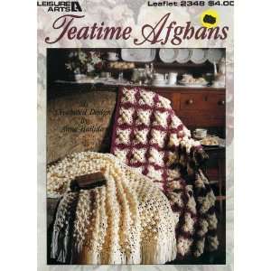  Teatime Afghans Six Crocheted Designs (Leisure Arts 