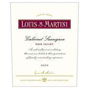 Louis Martini Napa Valley Cabernet Sauvignon 2009 