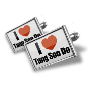  Cufflinks I Love Tang Soo Do   Hand Made Cuff Links A 